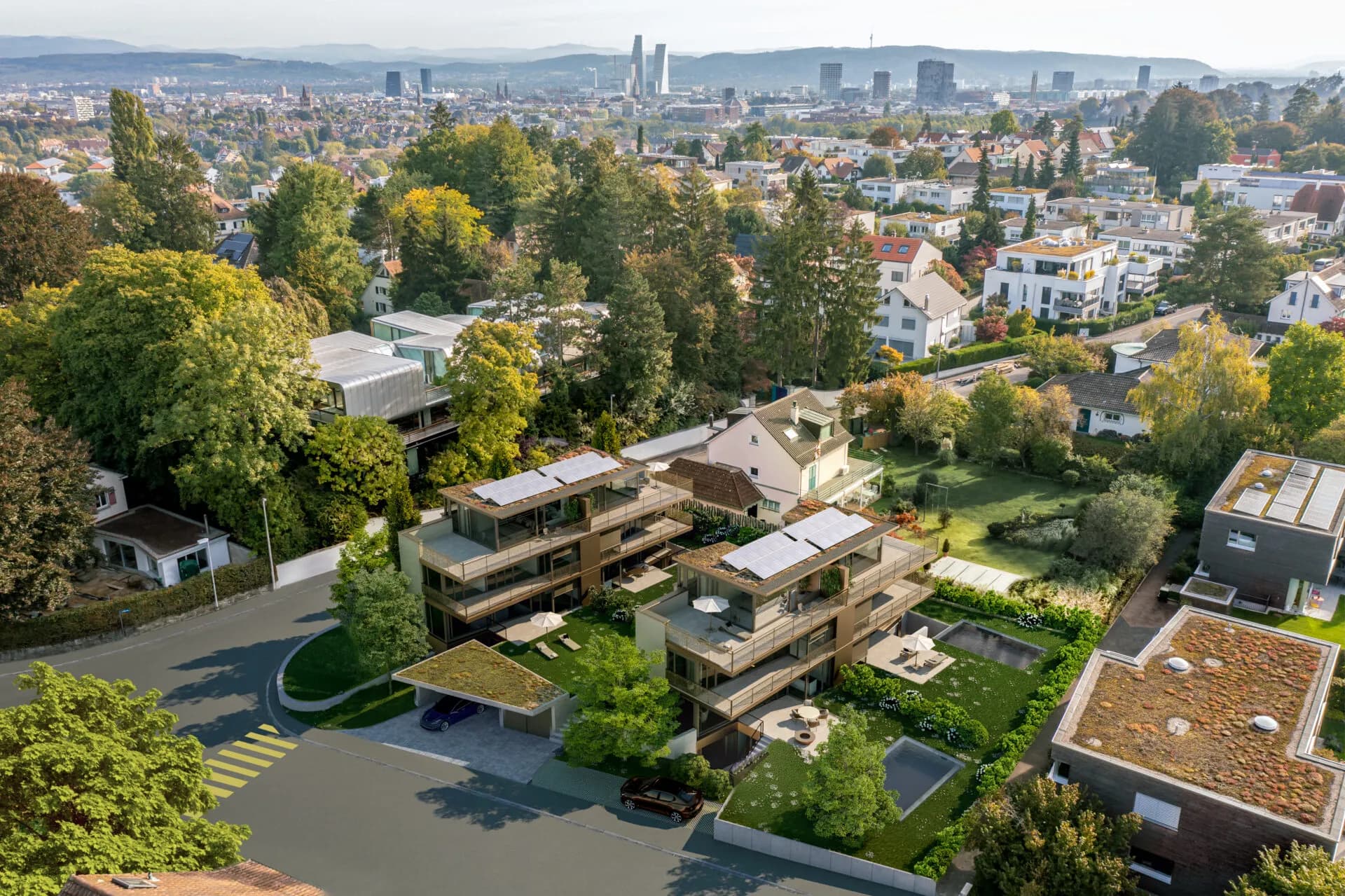 Neubau DEFH, Binningen – Referenzprojekt (Neubau) der CREO Baumanagement AG in Binningen