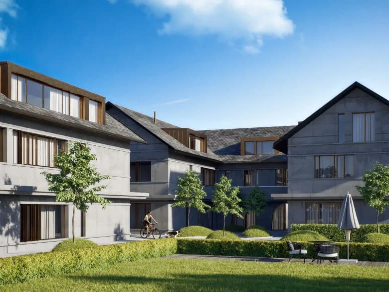 Neubau 16 Stockwerkeigentumswohnungen, Muttenz – Referenzprojekt (Neubau) der CREO Baumanagement AG in Muttenz